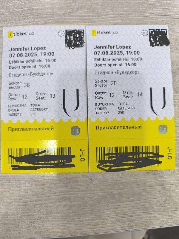Jennifer Lopez konsertiga bilet Jennifer Lopez konsertiga bilet