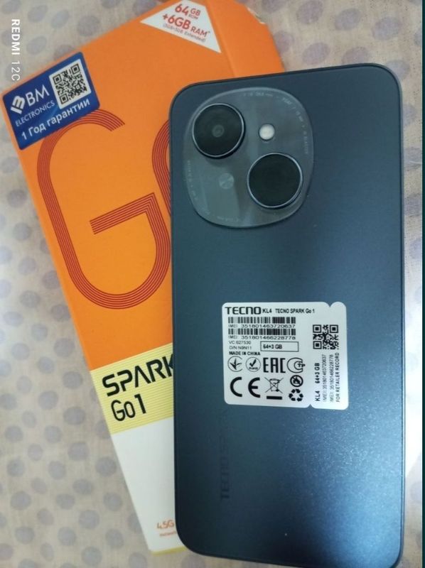 Tecno Spark go1 idial holatda Tecno Spark go1 idial holatda