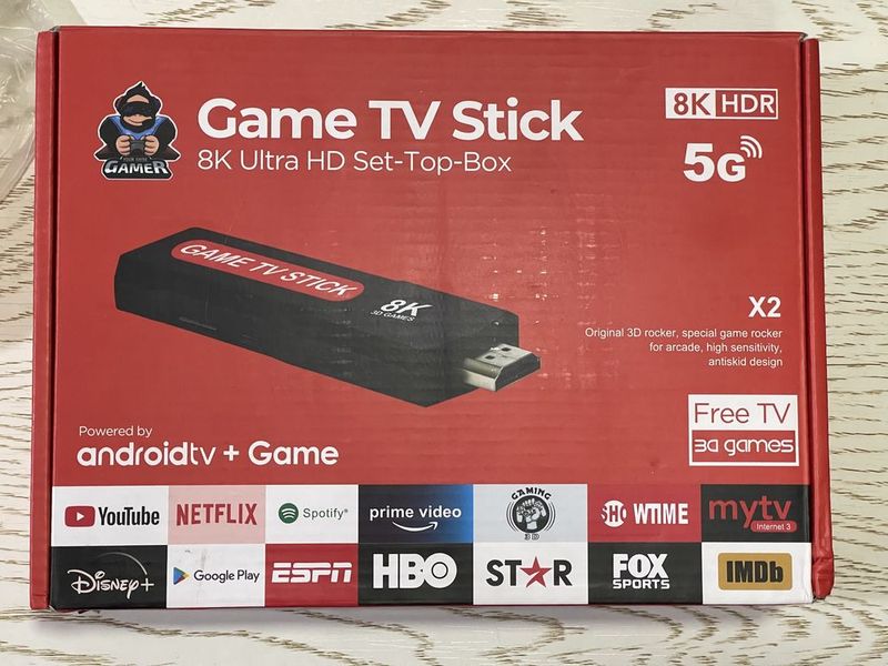 Game tv stick 8k 5G