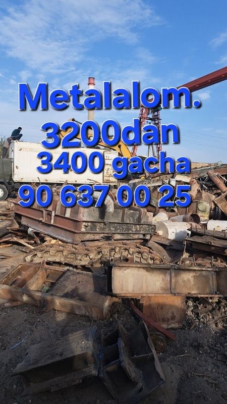 Metallom olamiz. Cheklanmagan miqdorda Metallom olamiz. Cheklanmagan miqdorda
