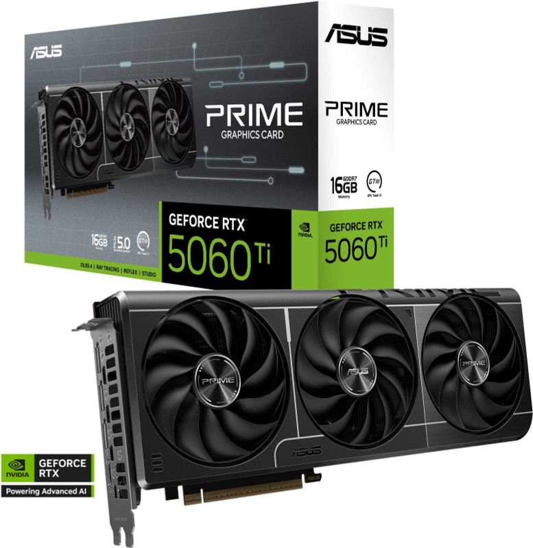 Видеокарта ASUS GeForce RTX 5060 Ti-16GB PRIME