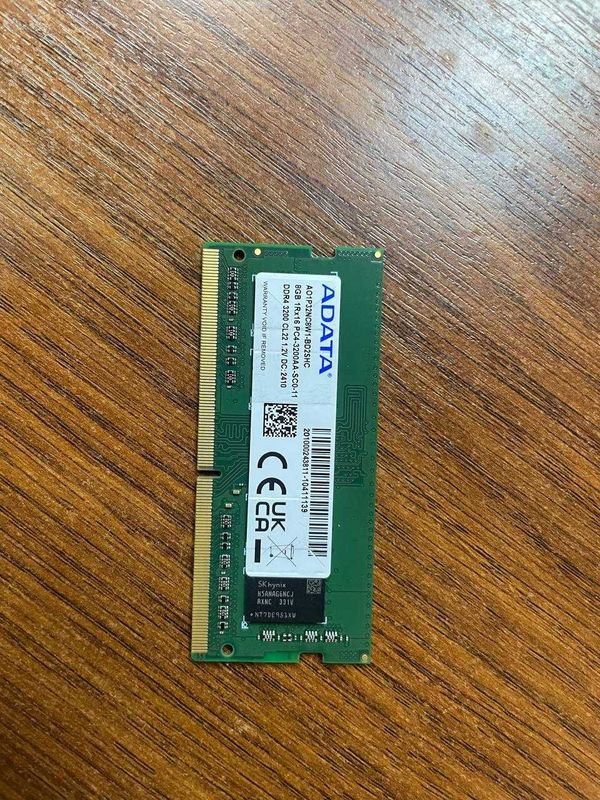 Оперативная память на 8GB ddr4 для ноутбука Оперативная память на 8GB ddr4 для ноутбука