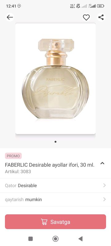 Faberlic 100 ming Faberlic 100 ming
