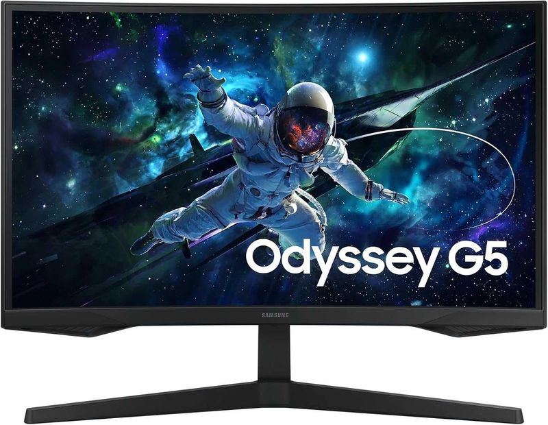 [НОВЫЙ] Монитор Samsung 32" Odyssey G5 LS32CG552EMXUE 2K 165Hz CURVED