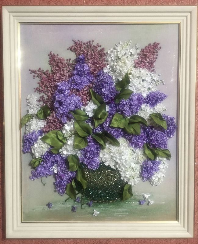 картина «Сирень « картина «Сирень «