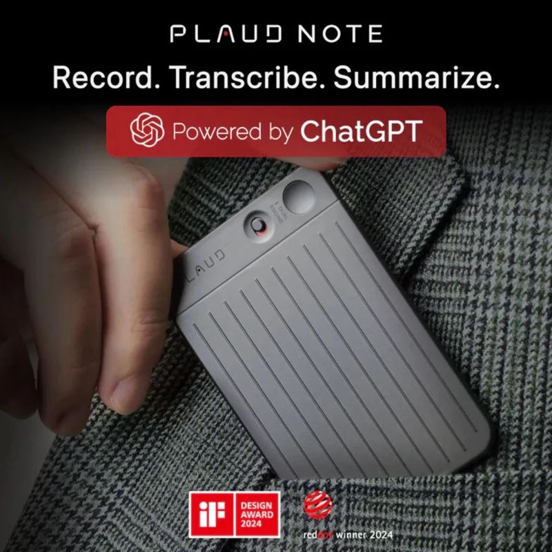 Plaud Note - диктофон с AI Plaud Note - диктофон с AI