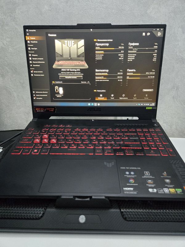 Продам Asus Tuf Gaming A15 (Ryzen 9) в отличном состоянии Продам Asus Tuf Gaming A15 (Ryzen 9) в отличном состоянии