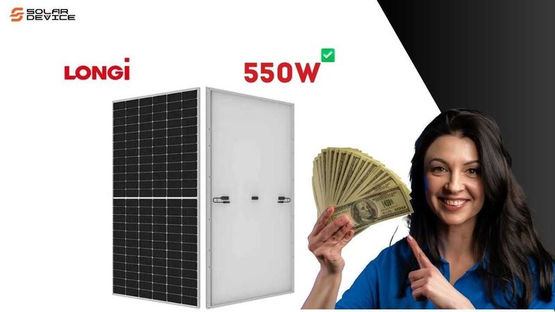 Longi panel 550w Longi panel 550w