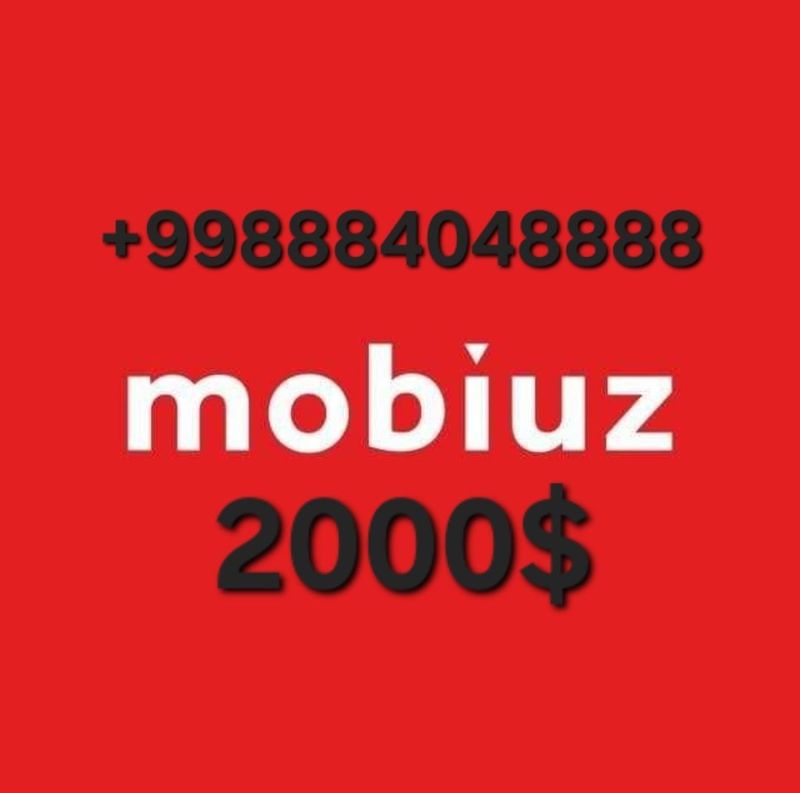 MOBIUZ дан чиройли ракам