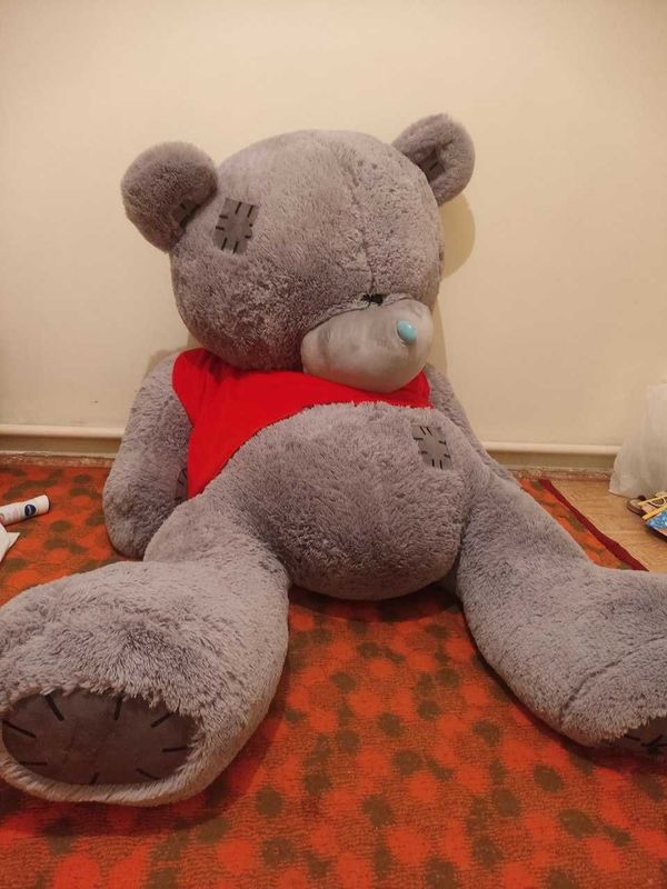Teddy satiladi. Boyi 1.8metr. Teddy satiladi. Boyi 1.8metr.