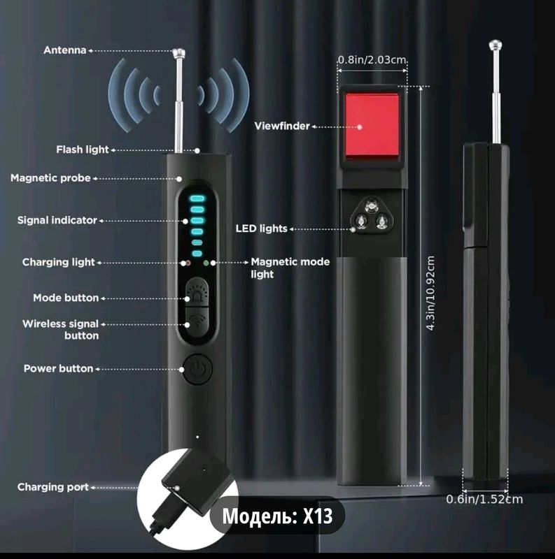 детектор ищет камеры gps  итд