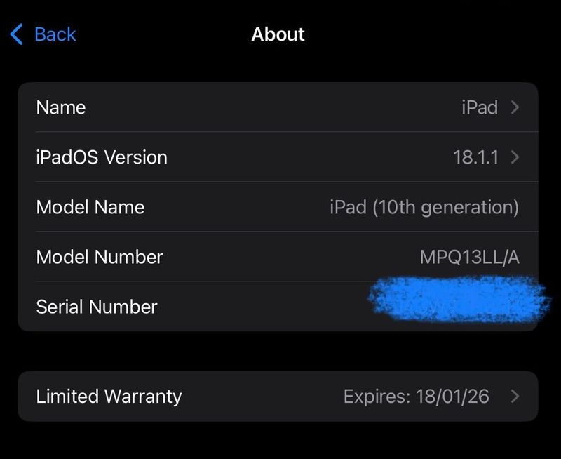 Ipad 10  64/ wifi 2022 LLA