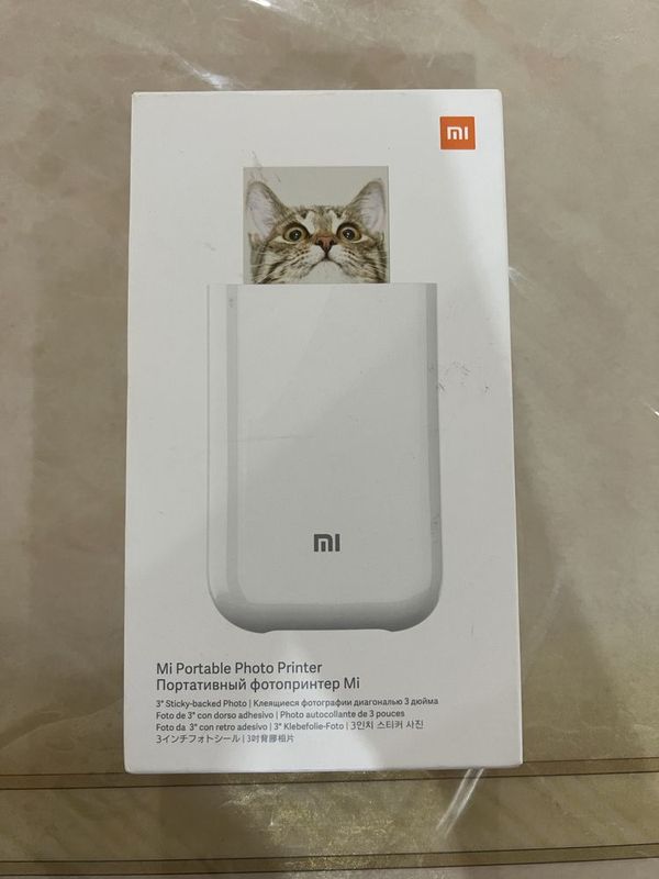 Фотопринтер, Xiaomi Mi! Новый! Подарили как подарок не использованный!