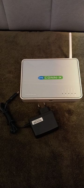 wifi adsl2+ modem/router thomson tg585 v8 από ote conn-x