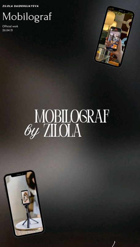 Mobilograf bor qiz bola