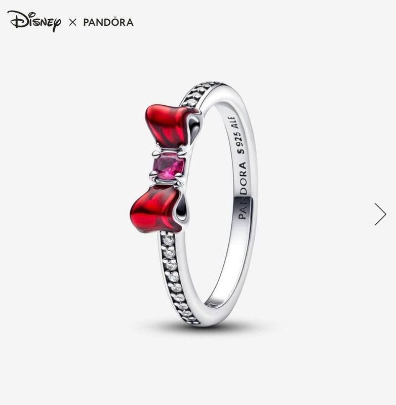 pandora orginal uzuk Disney Princess Snow White Bow Ring