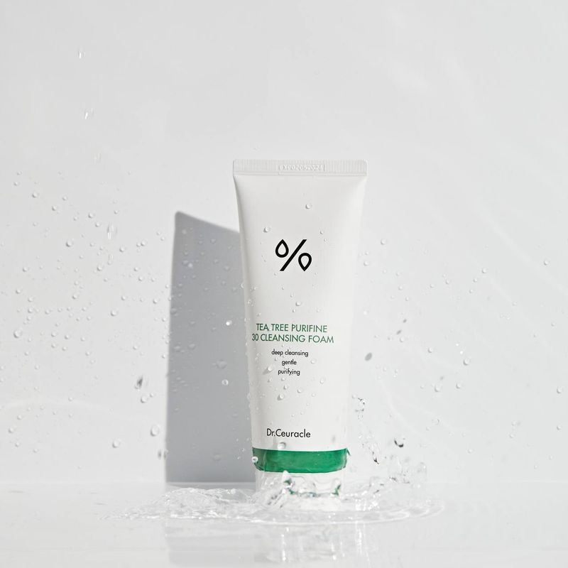 Пенка для умывания с чайным деревом Dr Ceuracle Tea Tree Purifine 30 Cleansing Foam