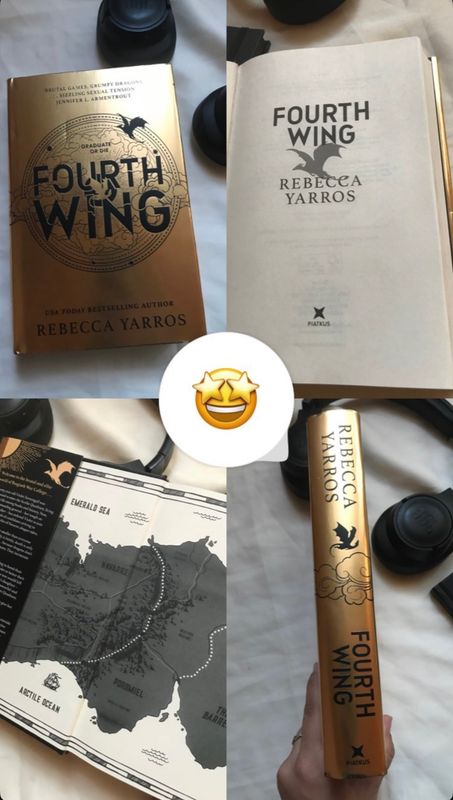 Книга Rebecca Yarros “Fourth Wing” на английском