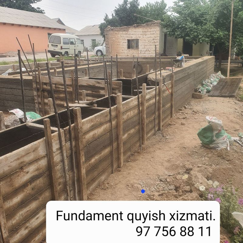 Fundament quyish xizmati Fundament quyish xizmati