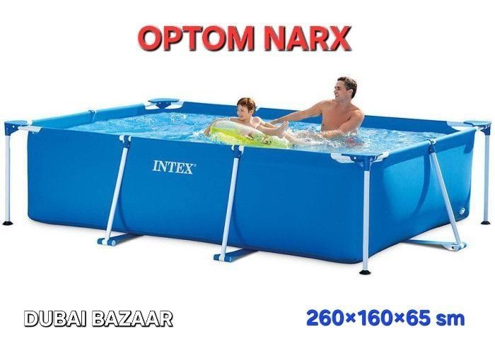INTEX basseyn 260×150×65 sm OPTOM INTEX basseyn 260×150×65 sm OPTOM