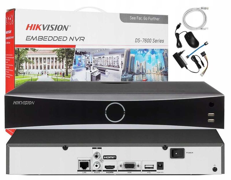 Hikvision DS-7608NXI-K1 8-канальный сетевой видеорегистратор | NVR Hikvision DS-7608NXI-K1 8-канальный сетевой видеорегистратор | NVR