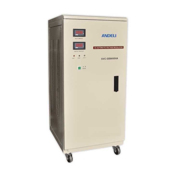 Стабилизатор напряжения ANDELI ASV-D 30 000VA 110-250V напольный Стабилизатор напряжения ANDELI ASV-D 30 000VA 110-250V напольный