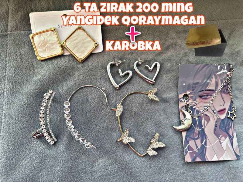 6 ta zirak 200 ming bonusga karobka🫣