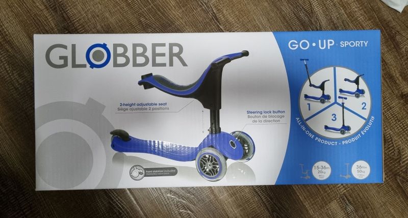 Беговел -самокат-трансфомер Globber Go Up Sporty 3 в 1