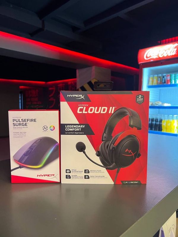 Б/У Наушники и Мишки HyperX для компьютерного клуба Б/У Наушники и Мишки HyperX для компьютерного клуба