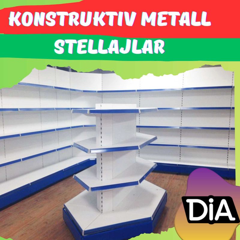 Стеллаж металлический сборный, konstruktiv metall stellajlar Стеллаж металлический сборный, konstruktiv metall stellajlar