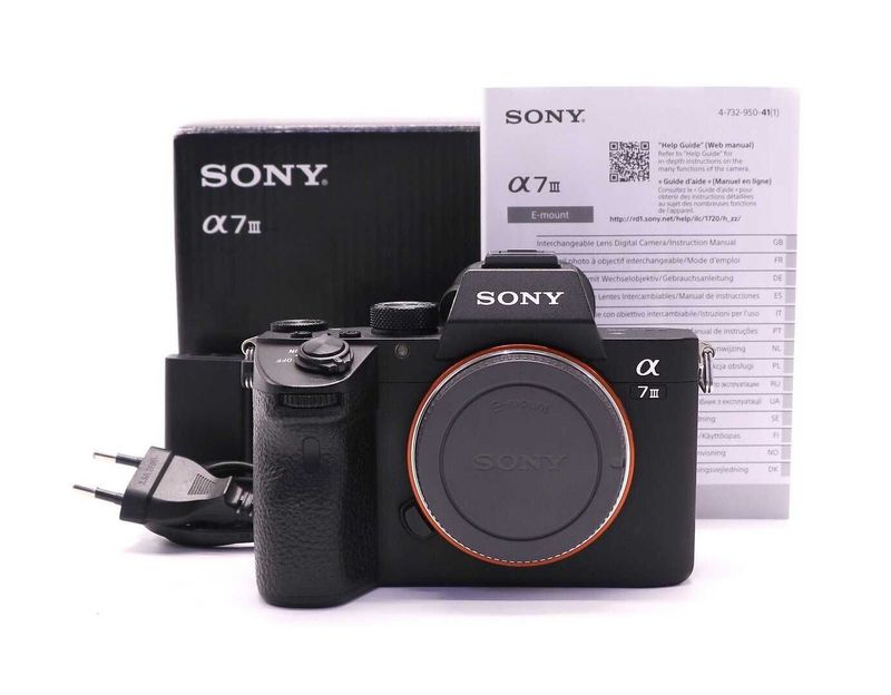 Yangi Sony a7 iii 4k korobka dokument Yangi