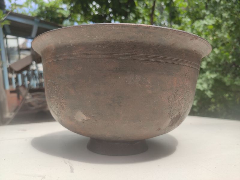 Старинная чаша медная Старинная чаша медная