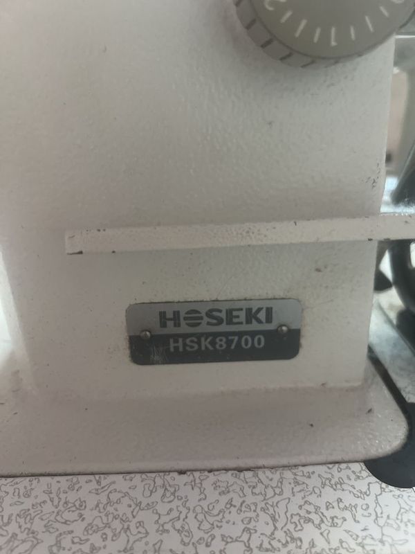 Hoseki HSK 8700. Состояние б/у. Прямо строчка. Hoseki HSK 8700. Состояние б/у. Прямо строчка.