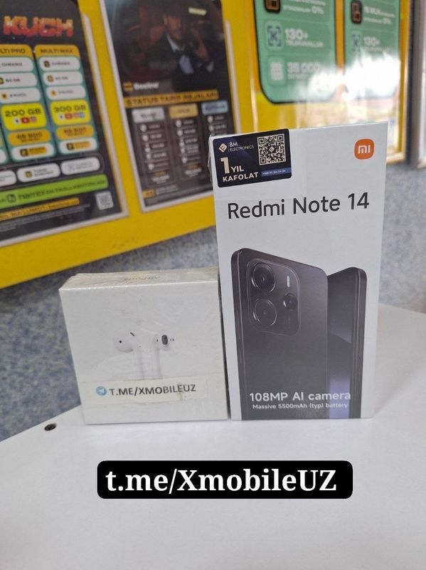 Redmi Note 14 6+2/128GB