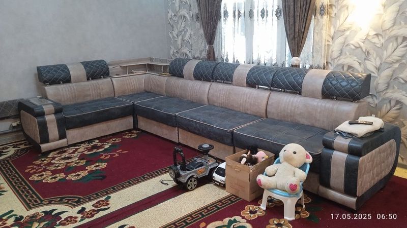 Уголок 4пуфика стол Мдф Уголок 4пуфика стол Мдф
