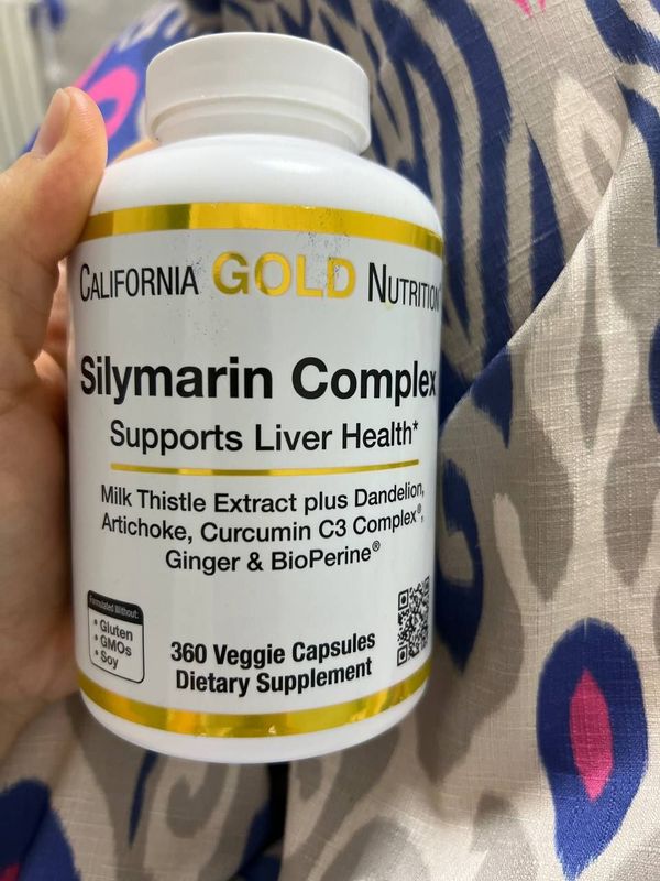 Силимарин Silymarin complex, california gold nutrition