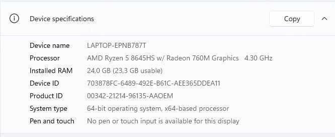 Игровой ноутбук HP Victus Rtx4050 & Ryzen 5 8645HS Игровой ноутбук HP Victus Rtx4050 & Ryzen 5 8645HS