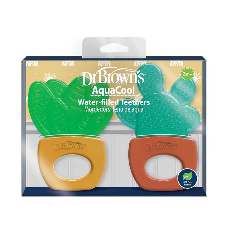 Dr. Brown’s AquaCool прорезыватель, водяной, 3м+, 2 шт, BPA Free Dr. Brown’s AquaCool прорезыватель, водяной, 3м+, 2 шт, BPA Free