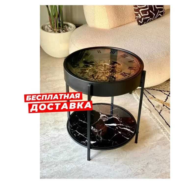 Журнальный столик, украшение для гостиной в стиле ретро-часов Журнальный столик, украшение для гостиной в стиле ретро-часов