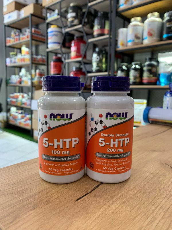 NOW FOODS 5-HTP 100mg - 60 vcaps NOW FOODS 5-HTP 100mg - 60 vcaps
