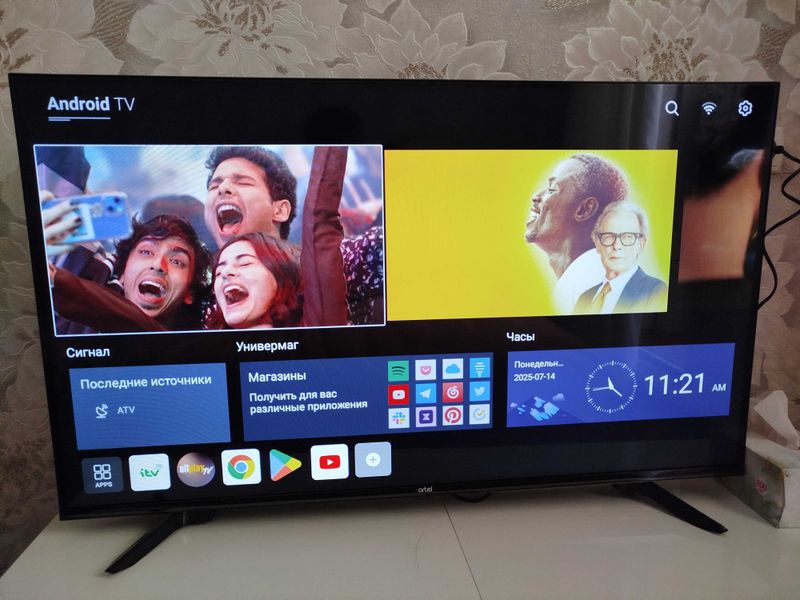 Продам телевизор smart tv artel 43 новый Продам телевизор smart tv artel 43 новый