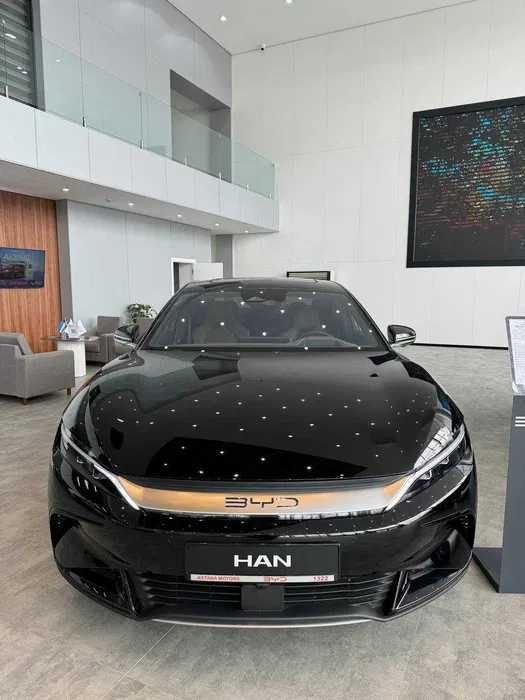 BYD HAN EV AWD 610km Flagship официальным диллер BYD В РАССРОЧКУ!!!