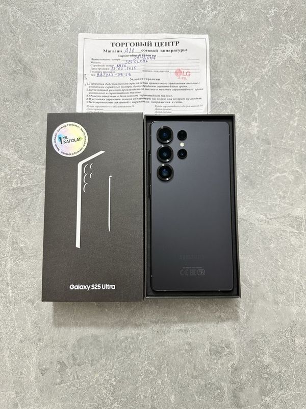 Samsung Galaxy S25 Ultra 12/256GB JetBlack