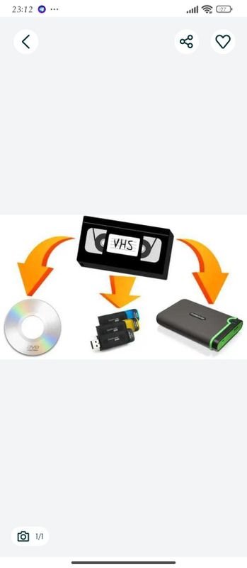 Kasetadagi xotirani flashkaga yozamiz