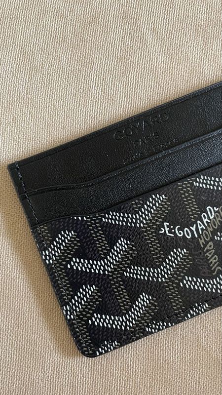 Goyard cardholder Goyard cardholder