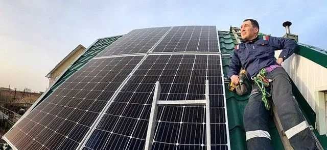 солнечные панели установка в подарок quyosh panel ustanovka ichida