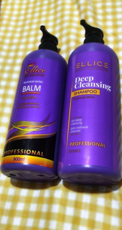 Salon uchun shampun va balzamlar Salon uchun shampun va balzamlar