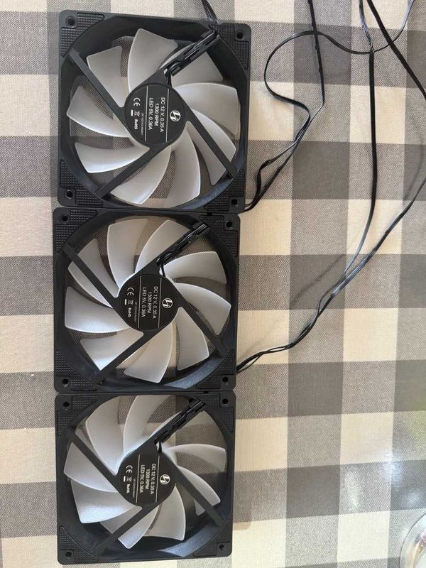 Вентилятор Lian li 120 rgb DC + кулер ZALMAN PERFORMA ARGB AMD Intel