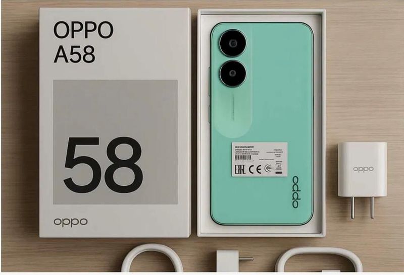 OPPO A58| Демо-версия | 8/128 ГБ | Dazzling Green