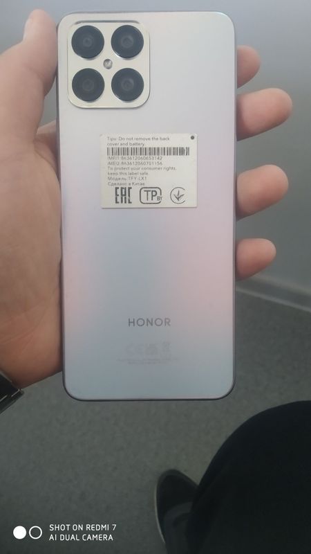 Honor X8 8/256 2 oy ishlatilgam